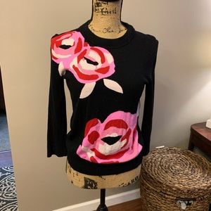 Kate spade floral sweater
